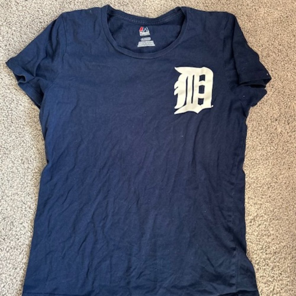 Detroit Tigers Women's Short Sleeve Shirt